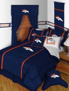 NFL Denver Broncos MVP Comforter Twin  Sports Fan Bed Comforters  Sports & Outdoors