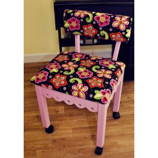 Arrow Sewing Cabinets Sewing Chair with Underseat Storage 500 Color: Pink
