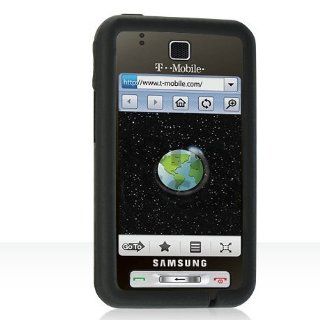PREMIUM SILICONE CASE FOR SAMSUNG BEHOLD SGH T919 / BLACK: Everything Else
