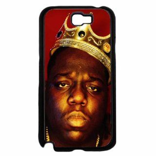 Biggie Smalls With Gold Crown Phone Case Back Cover (Galaxy Note 2   Plastic): Cell Phones & Accessories