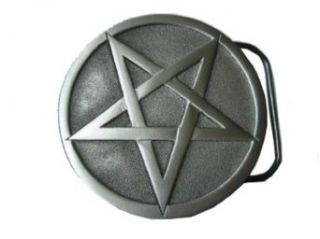 Great American Products Pentagram Belt Buckle: Clothing