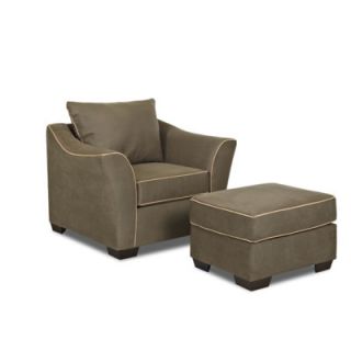 Klaussner Furniture Thompson Chair and Ottoman 012013152522