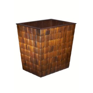 Selamat Barclay Waste Basket BAWBMA01/BAWBPN Color: Mahogany