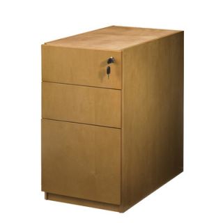 Mayline Luminary 3 Drawer File Pedestal PBBF19C / PBBF19M Finish Maple