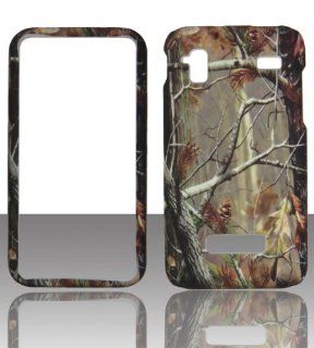 2D Camo Realtree Samsung Captivate Glide i927 AT&T Case Cover Hard Case Snap on Rubberized Touch Case Cover Faceplates: Cell Phones & Accessories