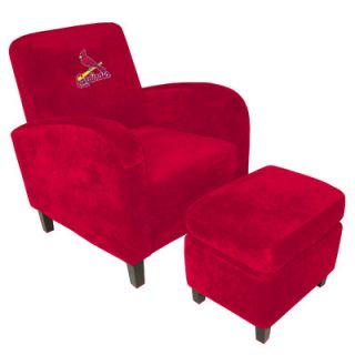 Imperial MLB Den Chair and Ottoman 6220 MLB Team: St Louis Cardinals