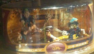 Disney Heroes Pirates of the Caribbean Mini Figurine Set (Disney Theme Parks Exclusive): Toys & Games
