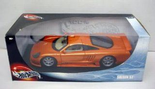Hot Wheels Saleen S7 Diecast 1:18 Orange: Toys & Games