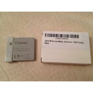 Canon NB 4L Li Ion Battery for Canon SD1400IS, SD940IS, SD960IS and Other Select Canon Digital Cameras   Retail Package : Camera & Photo