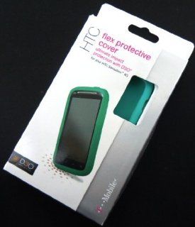 T mobile D3o Htc Sensation 4g Protector Cover Green: Cell Phones & Accessories
