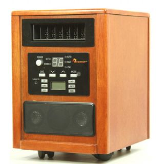 Dr. Infrared Heater 1,500 Watt Infrared Cabinet Space Heater with Adjustable 