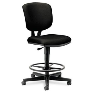 HON Volt Series Adjustable Task Drafting Chair HON5705GA62T Finish Black