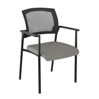 Compel Office Furniture Speedy Mesh Stacking Chair CSF6300B Seat Finish: Mercury