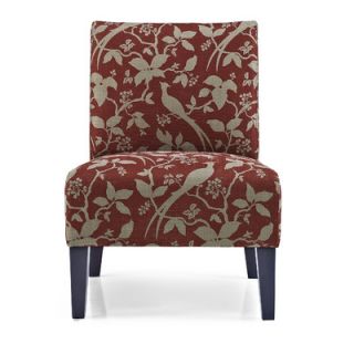 DHI Monaco Bardot Slipper Chair AC MN BAR Color: Crimson