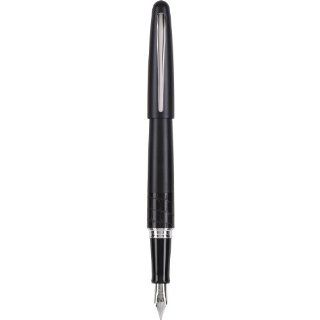 Pilot MR Animal Collection Fountain Pen, Matte Black with Crocodile Accent, Medium Nib, Black Ink (91135) : Office Products