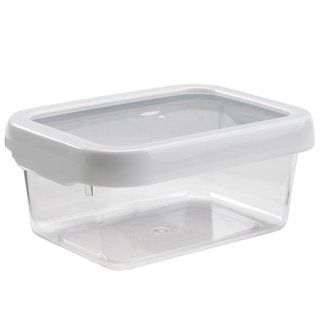 OXO Good Grips LockTop 30 2/5 Ounce Rectangle Container with White Lid: Food Savers: Kitchen & Dining