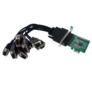 StarTech PEX8S952 8 Port Native PCI Express RS232 Serial Adapter Card with 16950 UART: Electronics