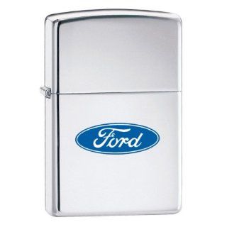 Zippo HP Chrome Ford Oval Lighter   250F.957: Health & Personal Care
