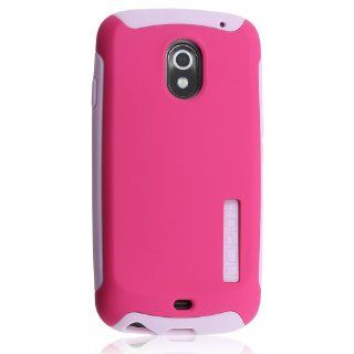 Incipio Silicrylic Double Cover Case with Stand For Samsung Galaxy Nexus   Hot Pink / Light Pink   Hard Shell Case with Silicone Core   BULK Packaging Cell Phones & Accessories