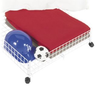 Rolling Under Bed Storage Cart 6.38x24x23.75