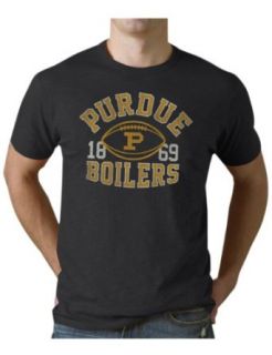 NCAA Purdue Boilermakers Football Scrum Tee, Grey, Small : Sports Fan T Shirts : Clothing