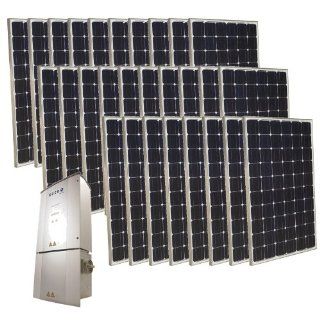 Grape Solar GS 7000 KIT 7000 Watt Monocrystalline PV Grid Tied Solar Power Kit : Solar Panels : Patio, Lawn & Garden