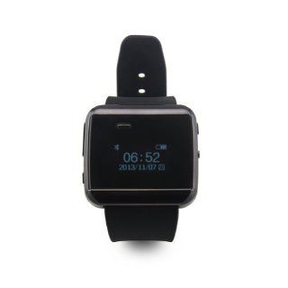 Bluetooth Smart Watch Wristwatch for Android Phones Iphone Handsfree Call Giftsbluetooth Smart Watch Wristwatch for Android Phones Iphone Handsfree Call Gifts (BLACK): Cell Phones & Accessories