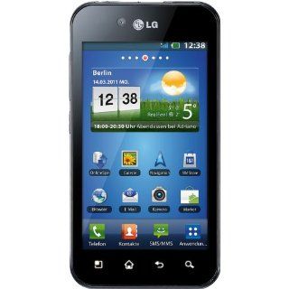 LG P970 Optimus Unlocked Android Smartphone with 5MP Camera, Wi Fi, 4 inch Touch screen   No Warranty   Black: Cell Phones & Accessories