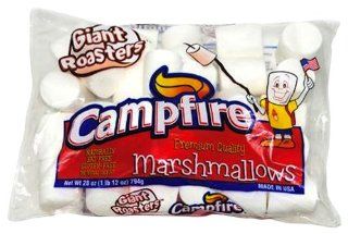 Campfire Giant Roaster Marshmallow, 28 Ounce (Pack of 4) : Grocery & Gourmet Food