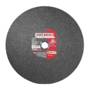 SAIT 24031 12 Inch x 3/32 Inch x 1 Inch 5100 Max RPM Type 1 IronWorker Chop Saw Wheel, 10 Pack: Home Improvement