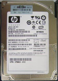 HP Invent 146GB SAS 430165 003 10K 2.5" Hard Drive DG146BB976 ST9146802SS: Computers & Accessories