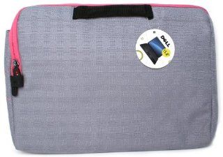 Genuine Dell 982VN 15.6"inch 5 Dot Connect Arctic Silver/Pink Polyester/Nylon Laptop Sleeve Carry Case Fits Laptops up to 15.6" Dimensions: 15.6" x 12.5" x 1" Compatible Part Numbers: 982VN: Computers & Accessories