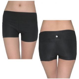 Bally Total Fitness Womens Athletic Fitness Training & Yoga Shorts: Clothing