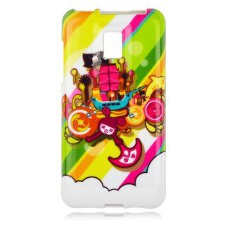 Talon Phone Case for LG Optimus 2X, P990, and G2X   Pirate Bay   T Mobile   1 Pack   Case   Retail Packaging   Green, Yellow, and Pink: Cell Phones & Accessories
