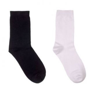 Snappy Socks   Trouser Socks   black & white 2 pack Casual Socks