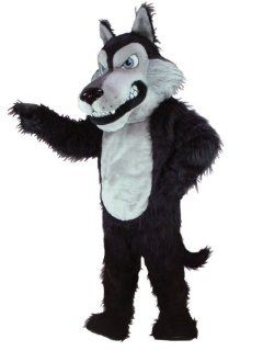 Wolf Mascot Costume : Sports & Outdoors