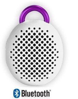 AvoiTronics Divoom Bluetune Bean Ultra portable Bluetooth wireless Speaker with hands free, works with all Bluetooth Capable cell phones/tablests,PC/Mac and other devices (White): Cell Phones & Accessories