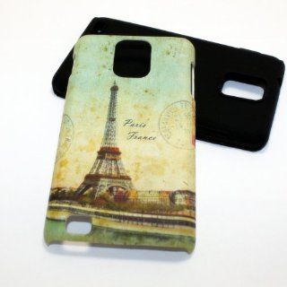 Heavy Duty 2 in 1 Hybrid Case for Samsung Infuse 4G SGH I997 Eiffel Tower Paris PC+Silicone Cell Phones & Accessories