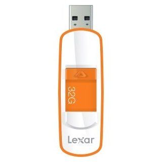 Lexar LJDS73 32GASBNA Media JumpDrive S73 32 GB USB 3.0 Flash Drive   Orange: Computers & Accessories