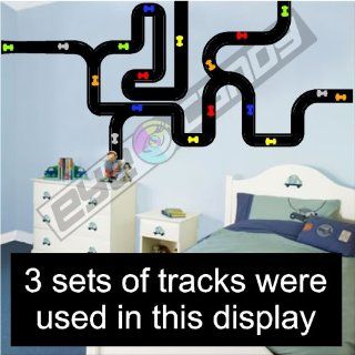 Race Track Wall/ Decals/ Stickers /Words /Childs Bedding Childrens Wall Decor Kitchen & Dining