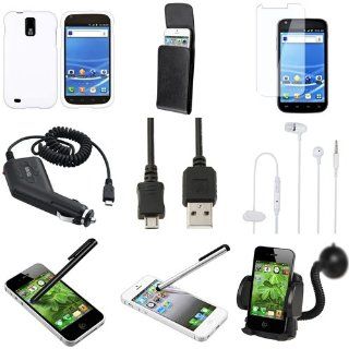 CommonByte 9pc Bundle Case Holder Headphone Cable LCD For T Mobile Samsung Galaxy S II T989: Cell Phones & Accessories