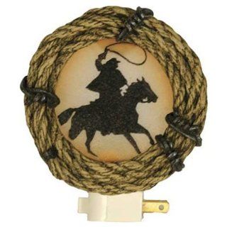 Rivers Edge Products 1316 Roping Cowboy Night Light: Sports & Outdoors