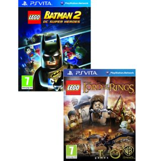 LEGO: Lord Of The Rings and LEGO Batman 2: DC Super Heroes Bundle      PS Vita