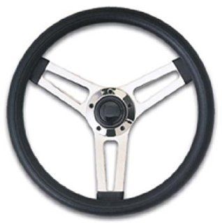 Grant GRT990 Grant Classic Series Wheel 14.5 Inch Black Grip Stainless Steel Spoke: Automotive