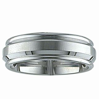 0mm stainless steel wedding band orig $ 119 00 now $ 101 15 ring