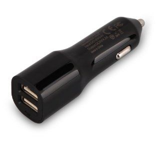 CHOETECH 21W 4.2A Dual USB Car Charger/Adapter with Fast Charging Speed Designed for your iPad, iPhone, iPod, Samsung, HTC, Blackberry, MP3 Players, Digital Cameras, PDAs, Android Devices Mobile Phones (Black): Cell Phones & Accessories