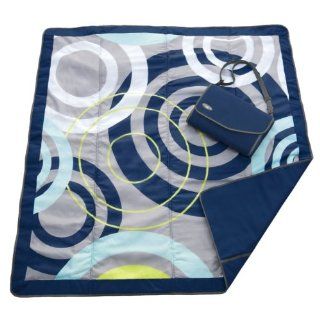 JJ Cole Outdoor Blanket, Blue Orbit, 7" x 5" : Baby