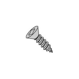 Phillips Flat Self Tapping Screw Type A B Fully Threaded Zinc And Bake 12 X 2 1/2 (Pack of 1, 000): Sheet Metal Screws: Industrial & Scientific
