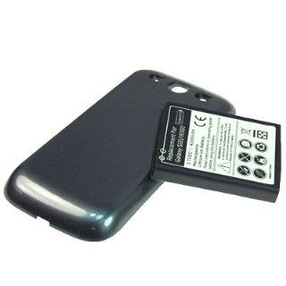 BW Back Door Cover Extented Battery for Verizon, T Mobile, AT&T, Sprint, US Cellular Samsung Galaxy S III i9300 i747 i535 L710 T999 Pebble Blue: Cell Phones & Accessories