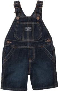 OshKosh B'Gosh Denim Shortalls   Union Wash: Infant And Toddler Overalls: Clothing